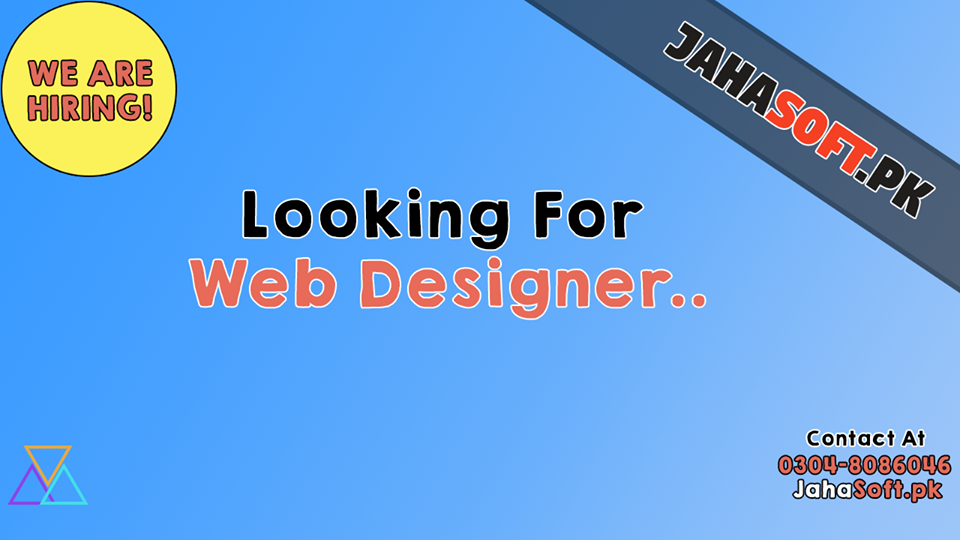 Web Designer Job in Quetta