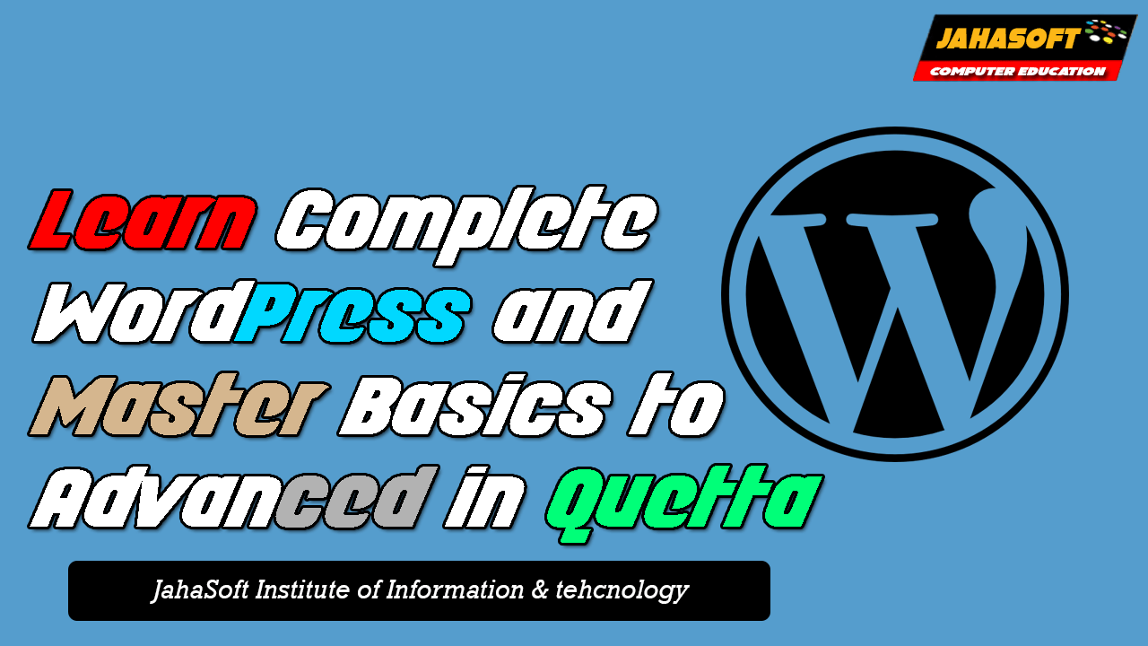 WordPress Course in Quetta