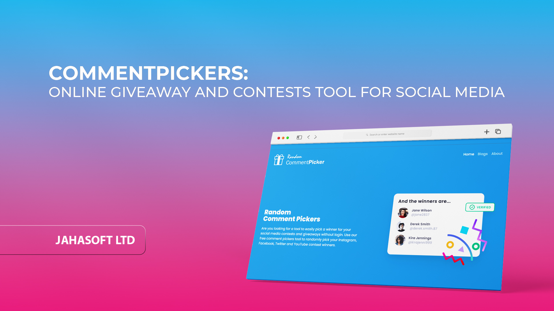 Free Instagram Comment-Picker and Giveaways Online Tool - JAHASOFT