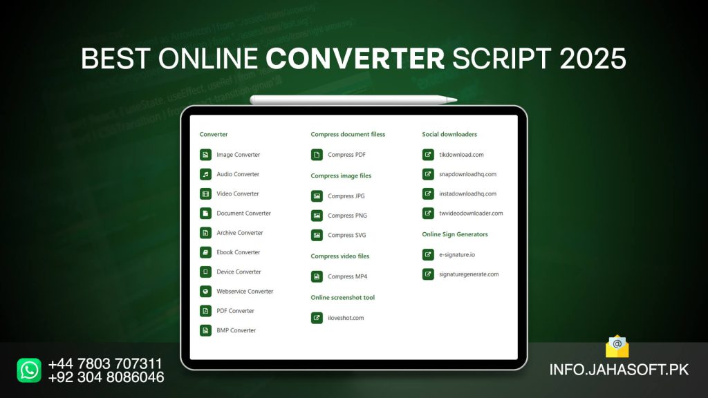 Best Online Converter Script 2025