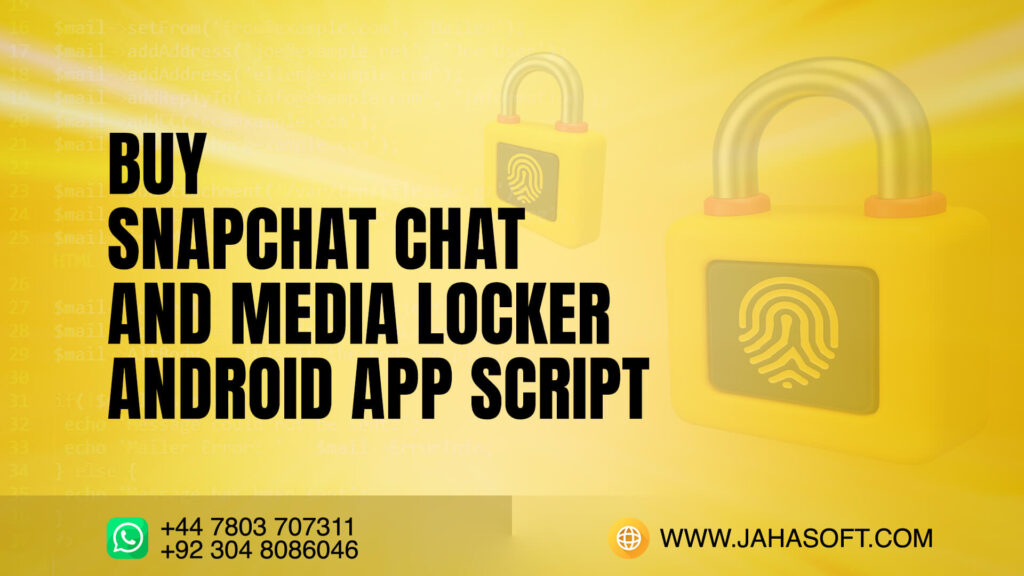Buy Snapchat Chat and Media Locker Android App Script