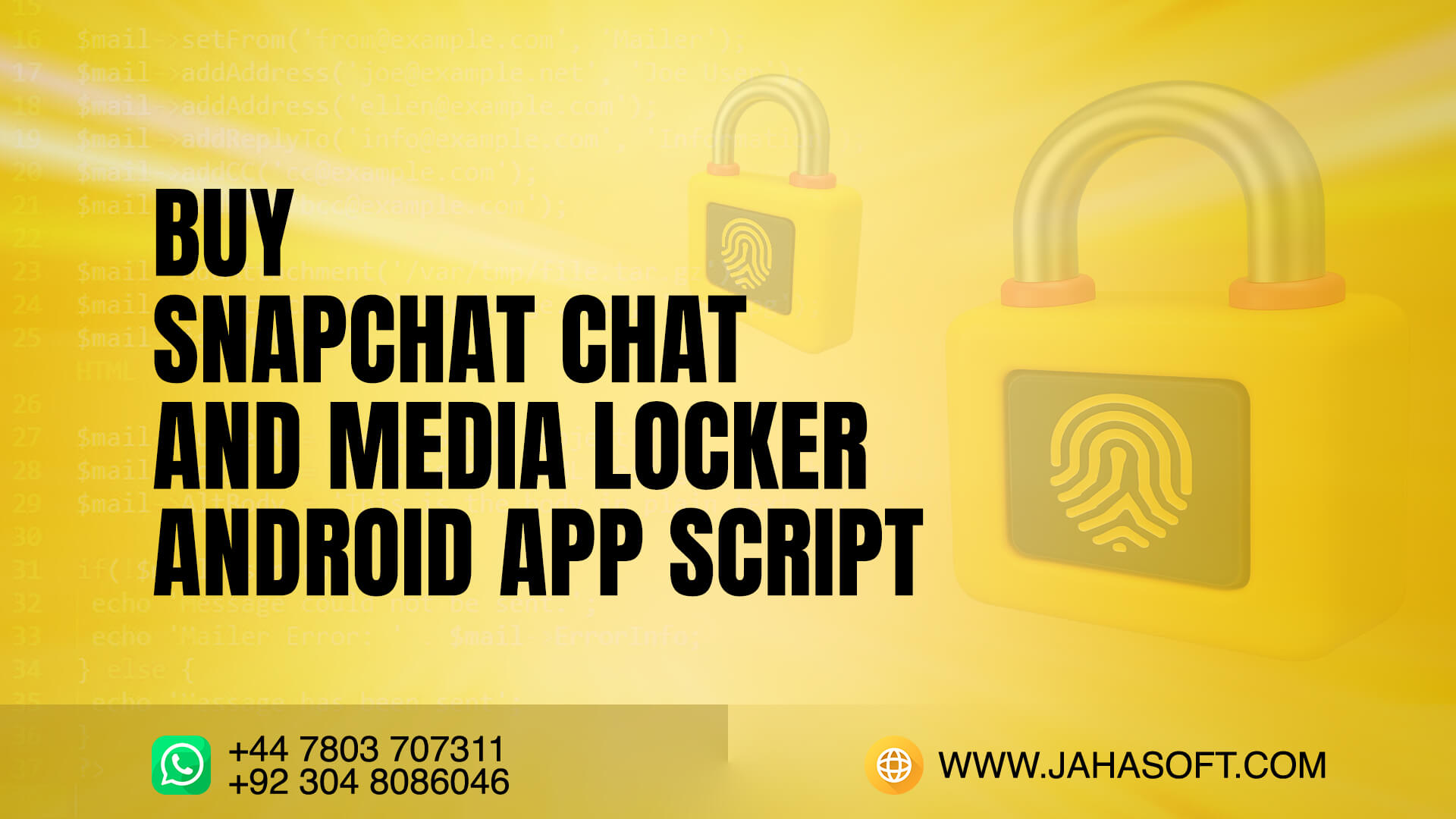 Buy Snapchat Chat and Media Locker Android App Script