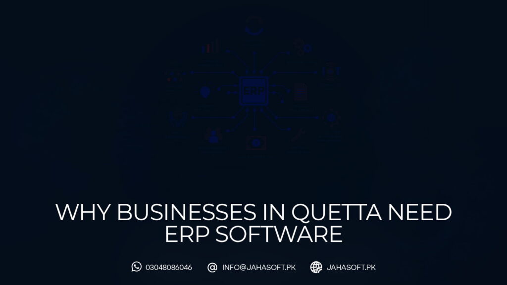 Why Businesses in Quetta Need ERP Software