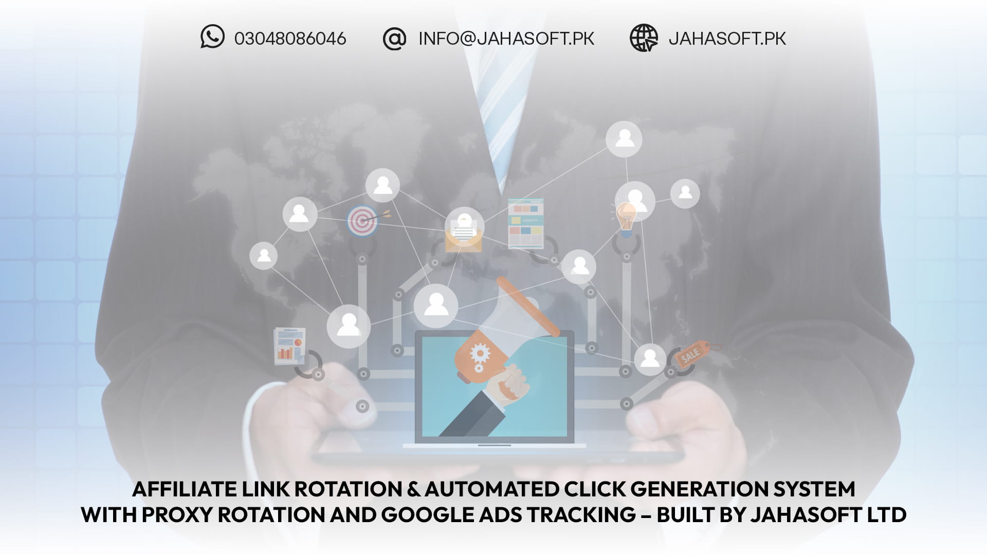 Affiliate Link Rotation & Automated Click Generation System with Proxy Rotation and Google Ads Tracking