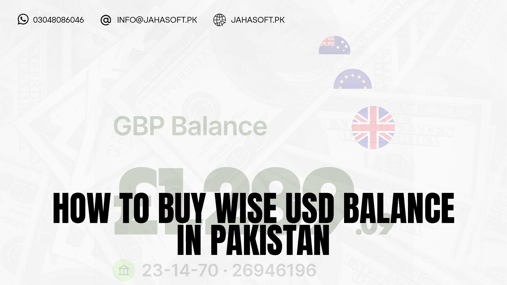 How to Buy Wise USD Balance in Pakistan